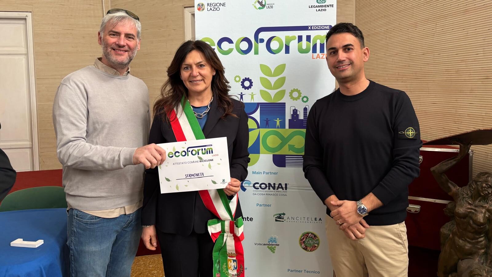 sacchi giovannoli pacini sermoneta comune riciclone